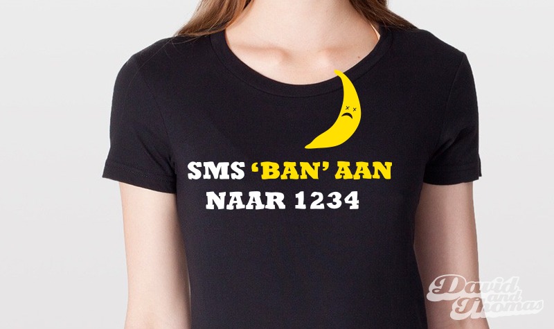 Sms 'ban' aan