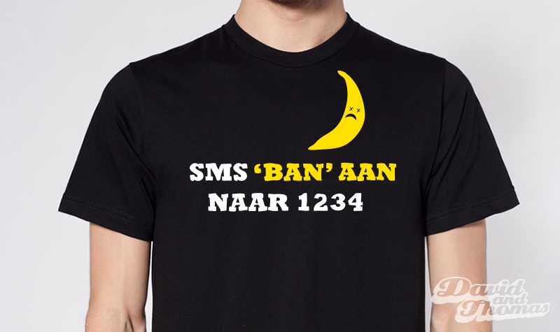 Sms 'ban' aan